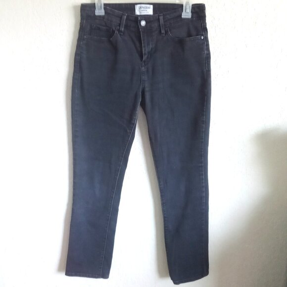Denizen from Levi's Denim - LEVI'S DENIZEN MID RISE SLIM BLACK JEANS